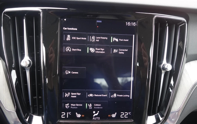 Volvo S60 cena 134900 przebieg: 54000, rok produkcji 2020 z Książ Wielkopolski małe 529